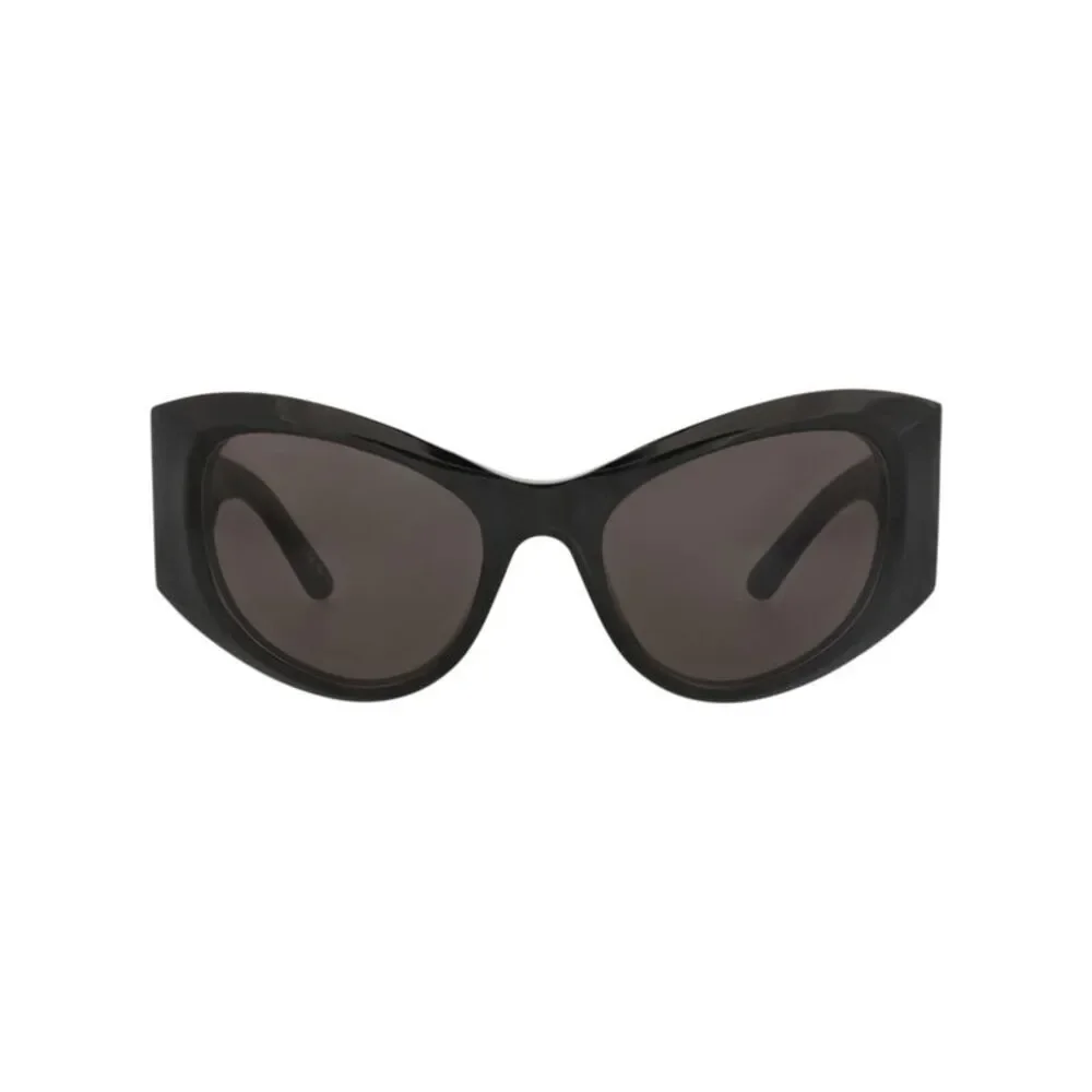 Balenciaga Cat Eye-Frame Recycled Acetate Sunglasses Black Womens